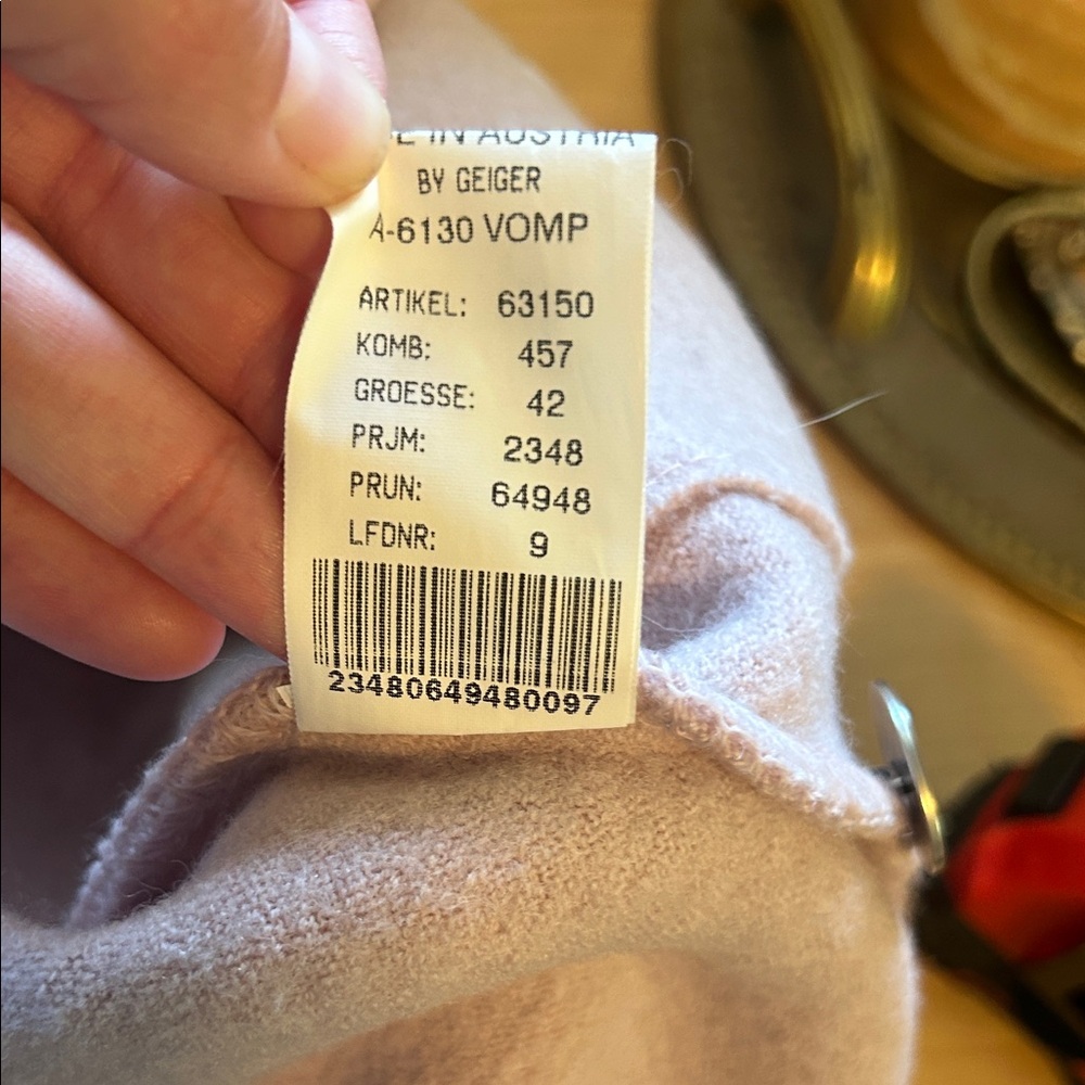 Geiger of Austria Pink Women's Wool Jacket - Picture 6 of 9